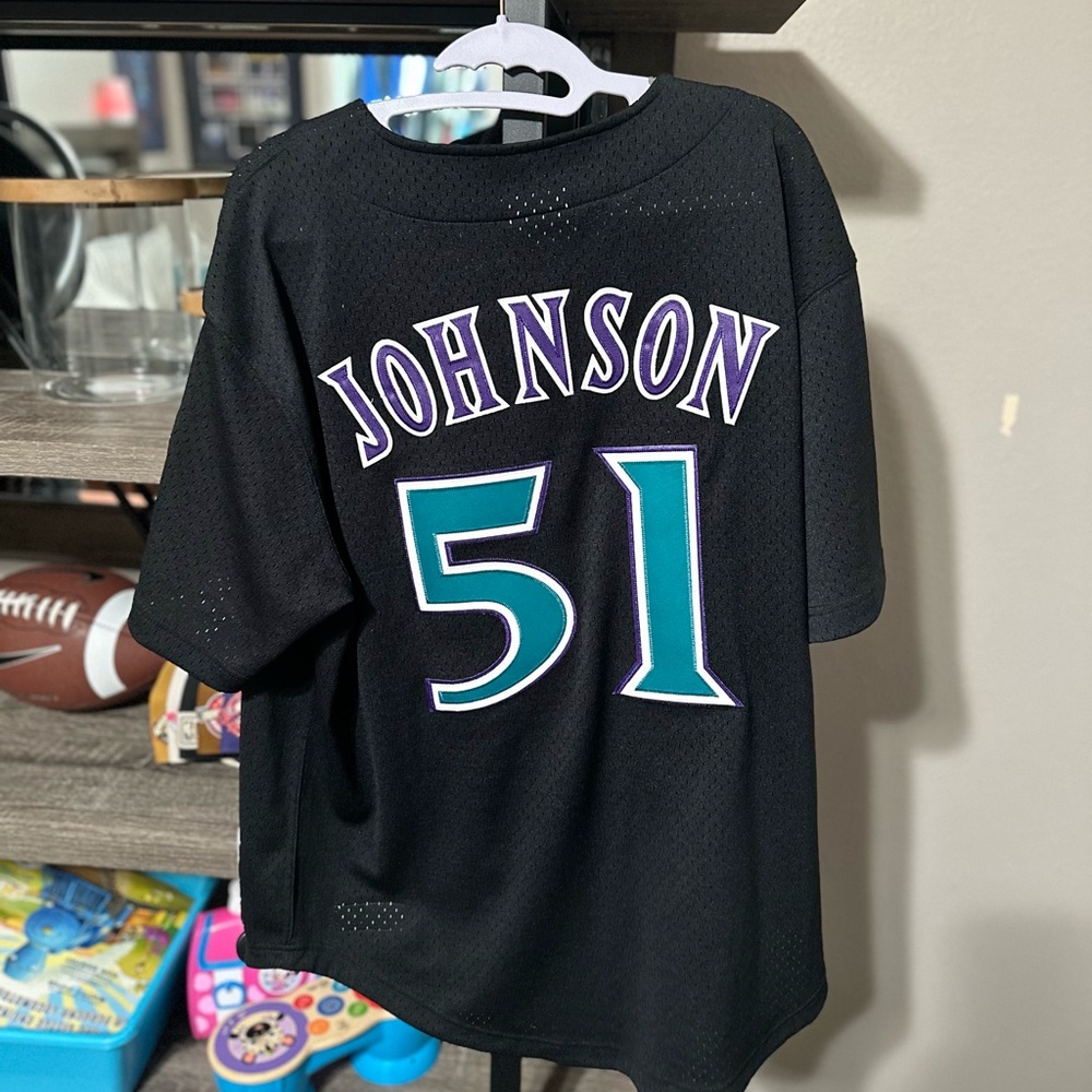 Diamond backs throwback Mitchell & Ness jersey Xl Randy Johnson